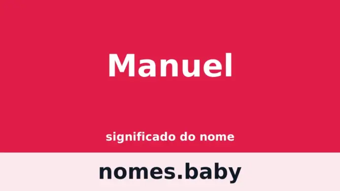 Significado do nome Manuel